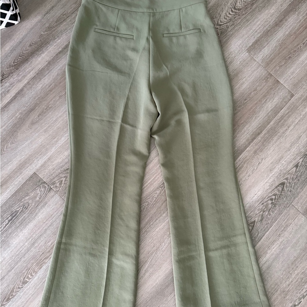 Wilfred Sequence Sage Green Flare Pants